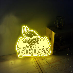 Minnesota Vikings Laser Sign