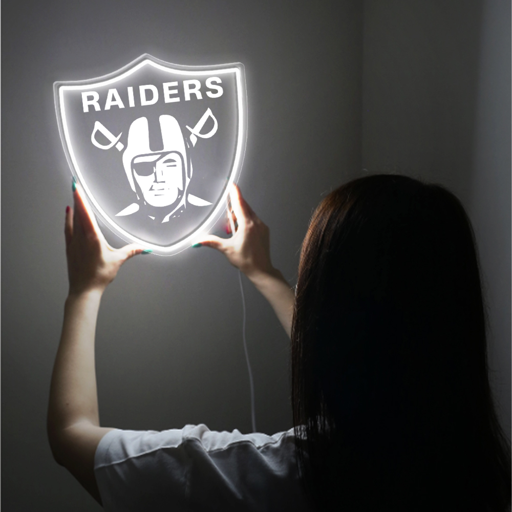 Las Vegas Raiders Laser Sign