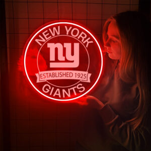 New York Giants Laser Sign