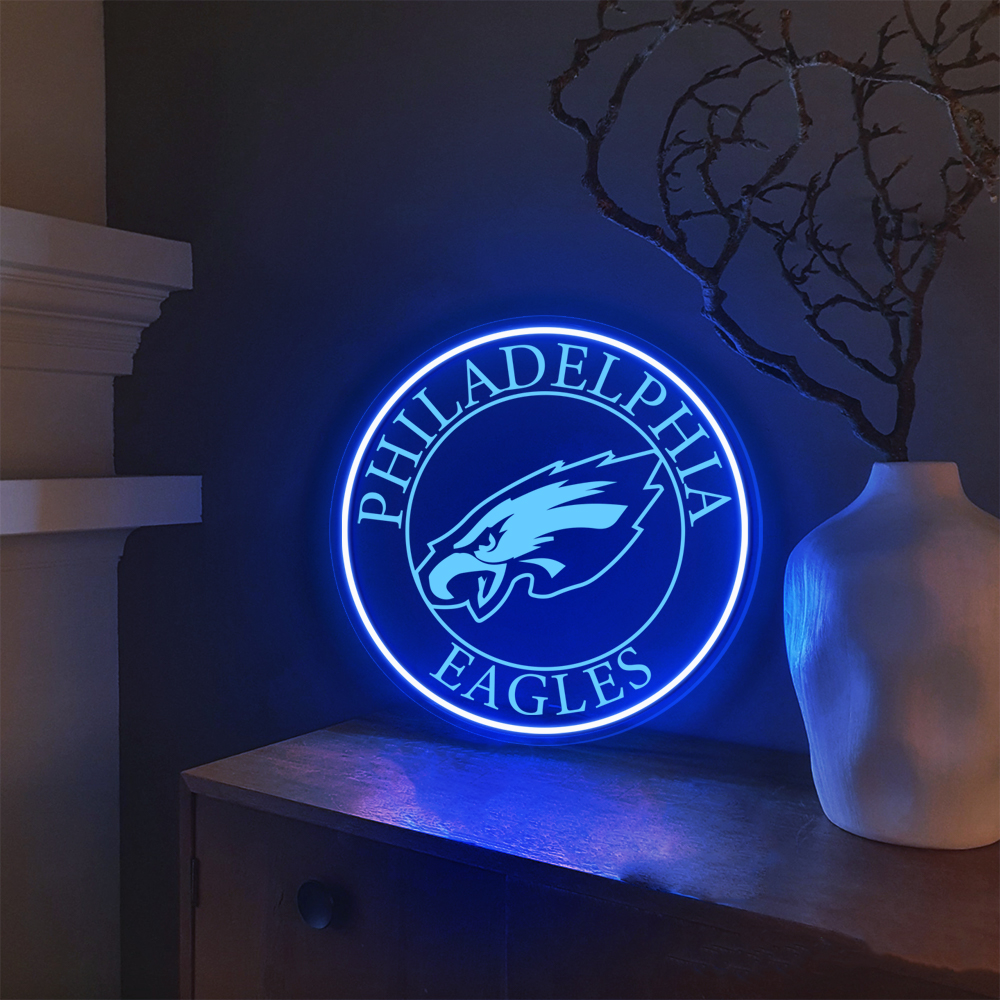 Philadelphia Eagles Laser Sign