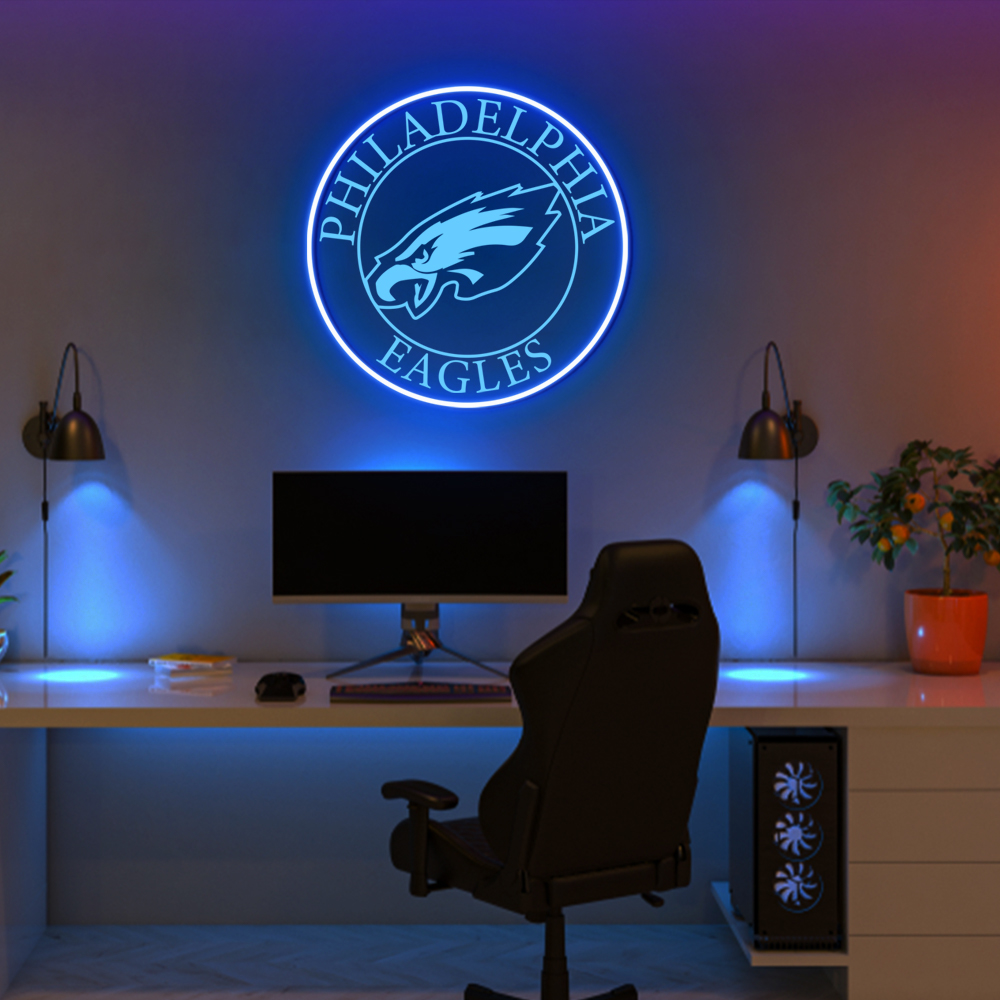 Philadelphia Eagles Laser Sign