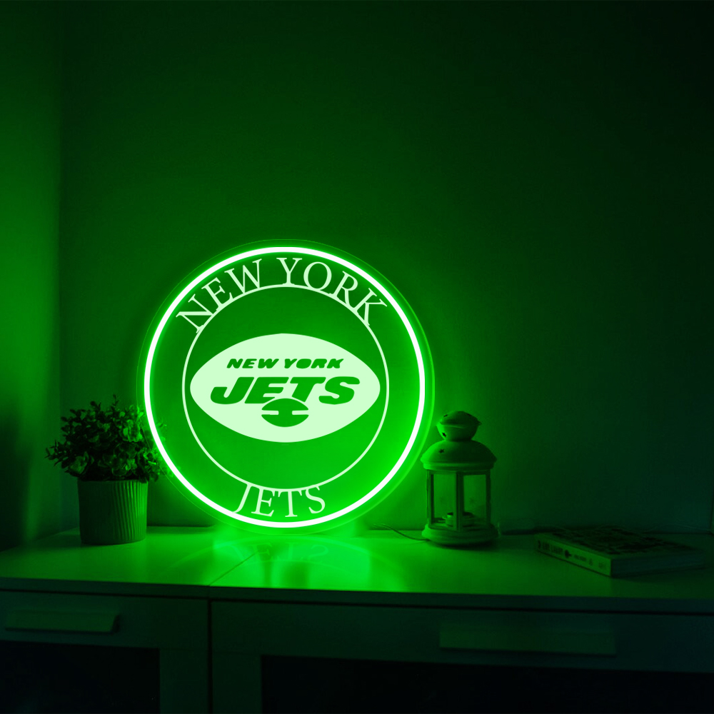 New York Jets Laser Sign