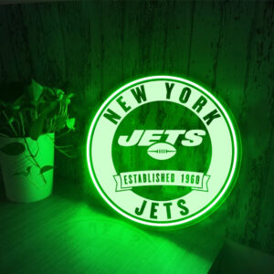 New York Jets Laser Sign