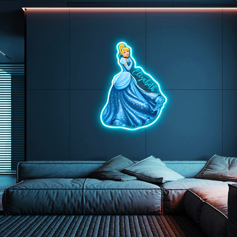 Cinderella Laser Sign