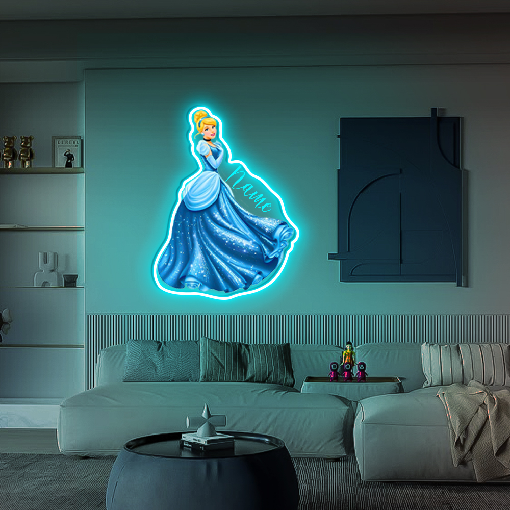 Cinderella Laser Sign