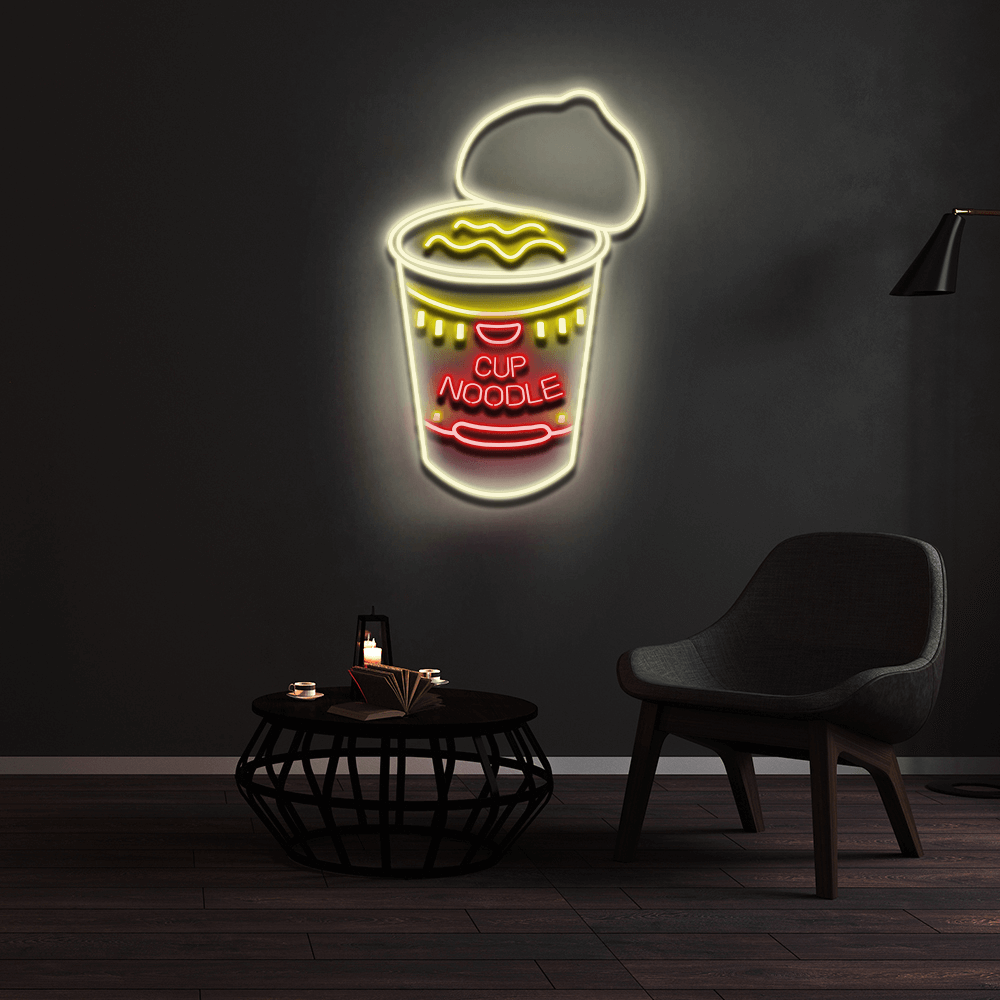 Cup Noodle Led Sign 