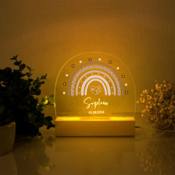 Personalized Baby Birth LED Lamp