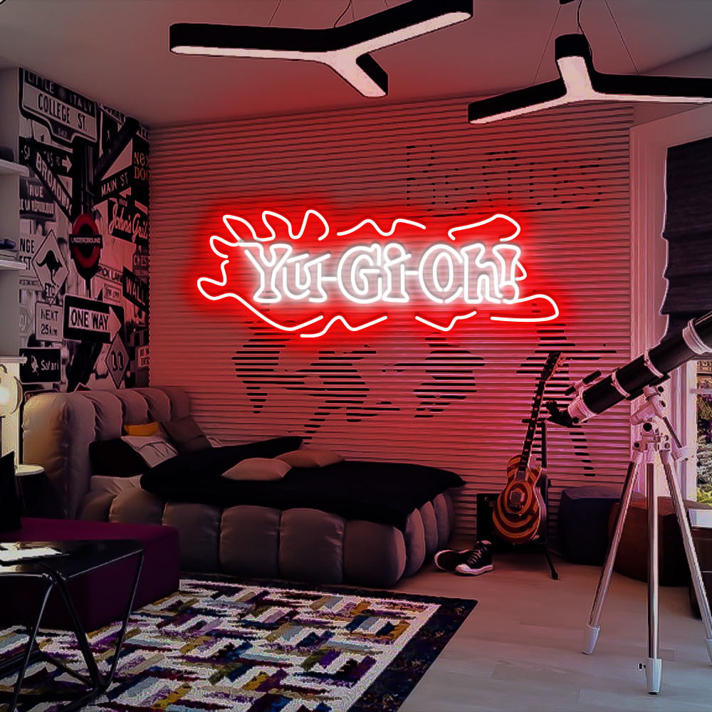 Yu-Gi-Oh Neon Led Sign Wall Decor