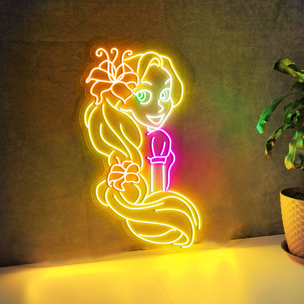 Princess Disney Neon Led Sign