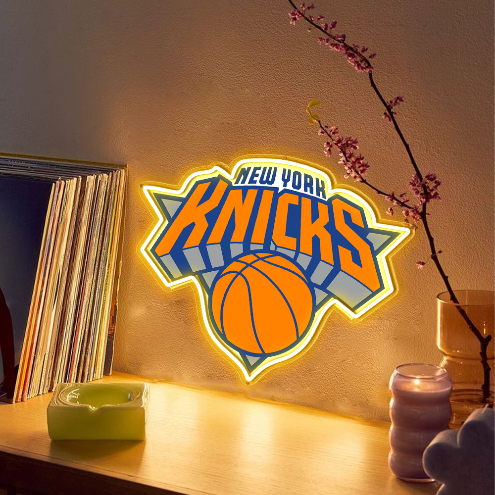 New York Knicks Basketball UV Sign