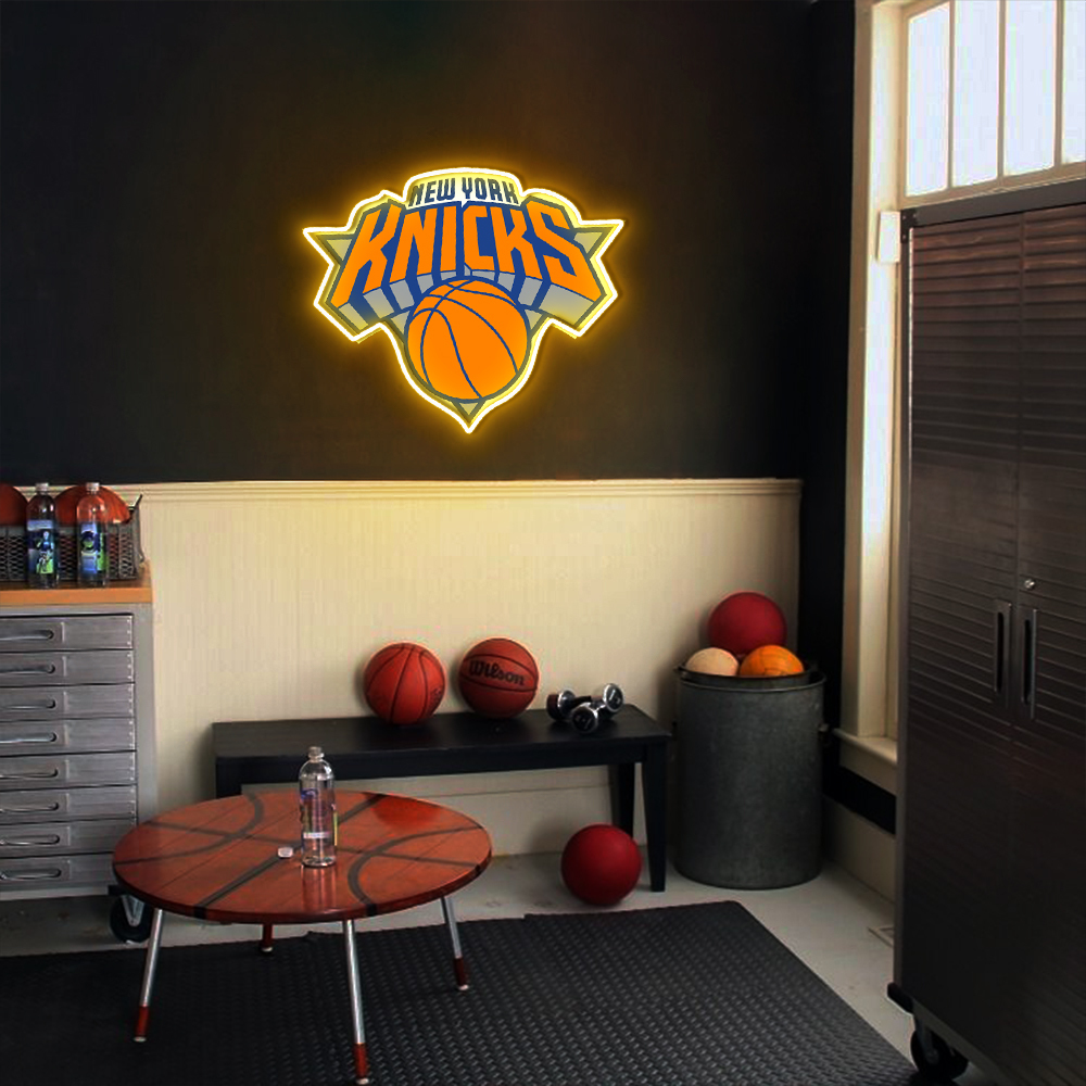 New York Knicks Basketball UV Sign