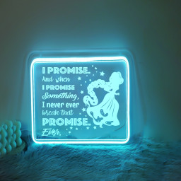 Jasmine Princess Laser Sign