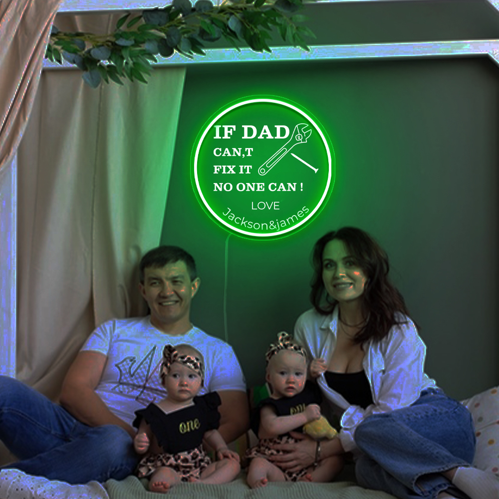 Custom Father Day Laser Sign