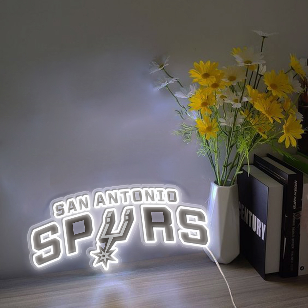 San Antonio Spurs Basketball UV Sign