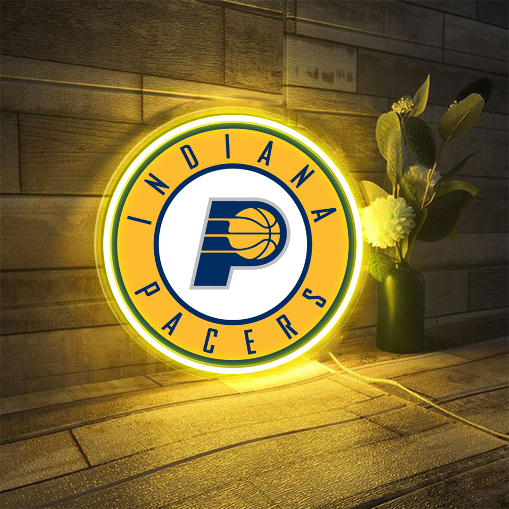 Indiana Pacers Basketball UV Sign