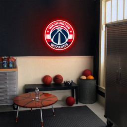 Washington Wizards Basketball UV Sign