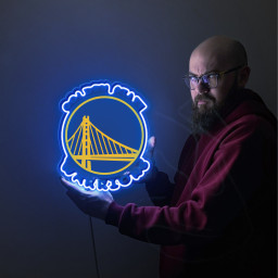 Golden State Warriors Basketball UV Sign