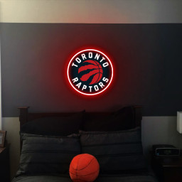 Toronto Raptors Basketball UV Sign