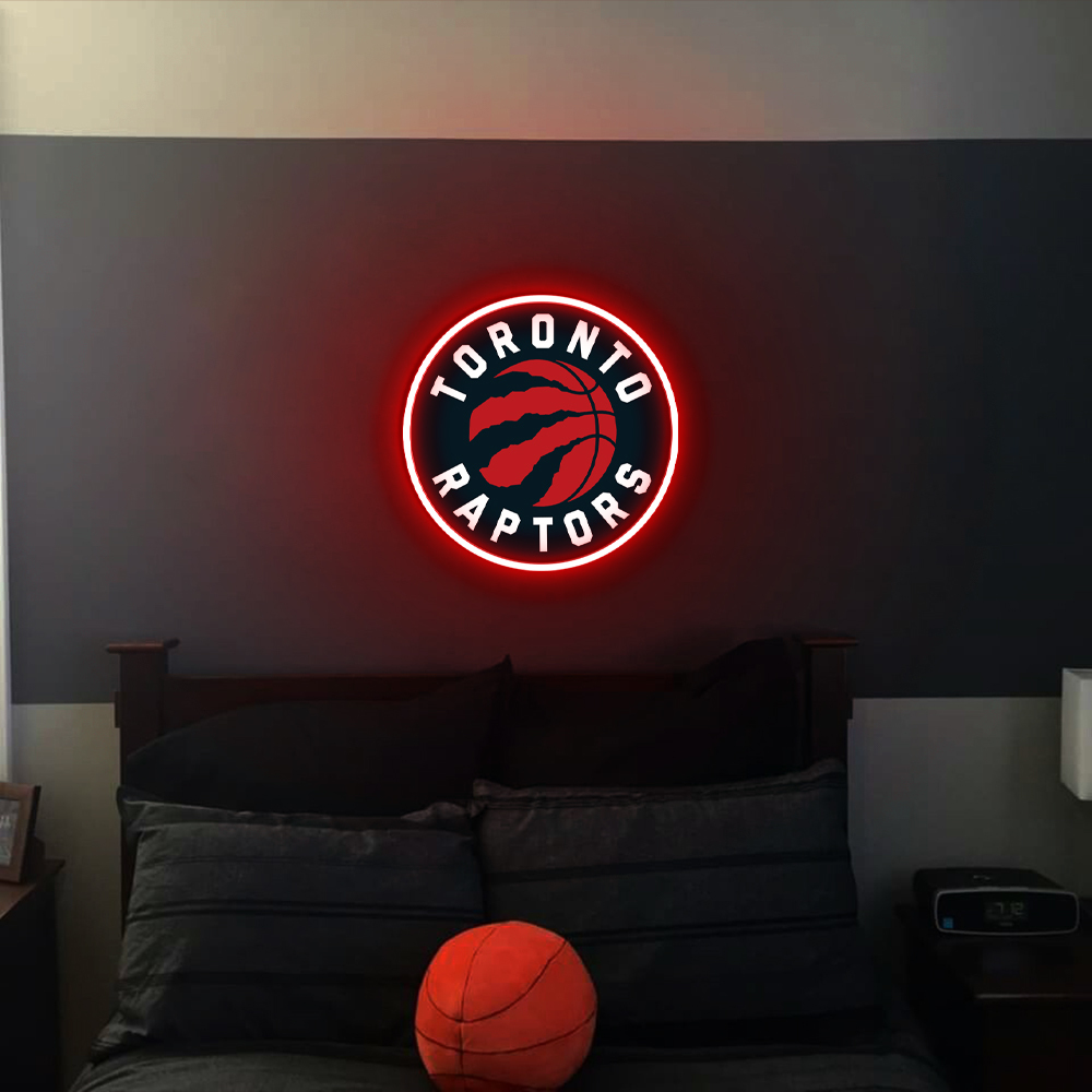 Toronto Raptors Basketball UV Sign