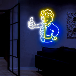 Fallout Vault Boy Neon Sign