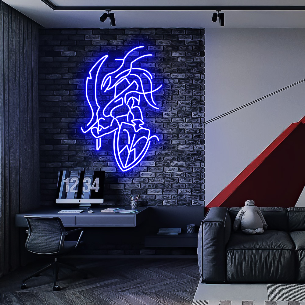 Black Luster Soldier Neon Sign