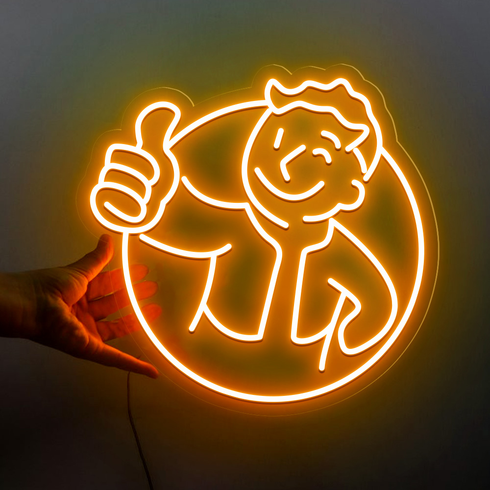 Vault Boy Neon Sign