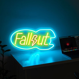 Fallout Logo Neon Sign