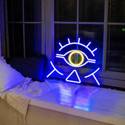 Eye Yu-Gi-Oh Card Neon Sign