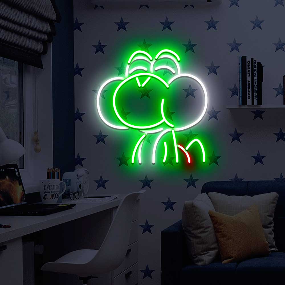 Yoshi Mario Neon Led Sign