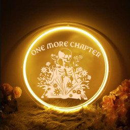 One More Chapter Book Gift Laser Sign