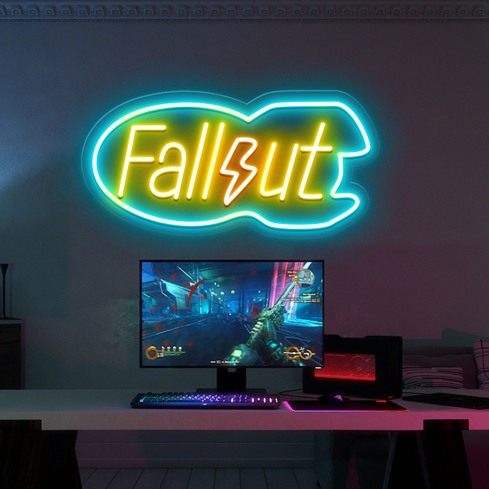 Fallout Logo Neon Sign