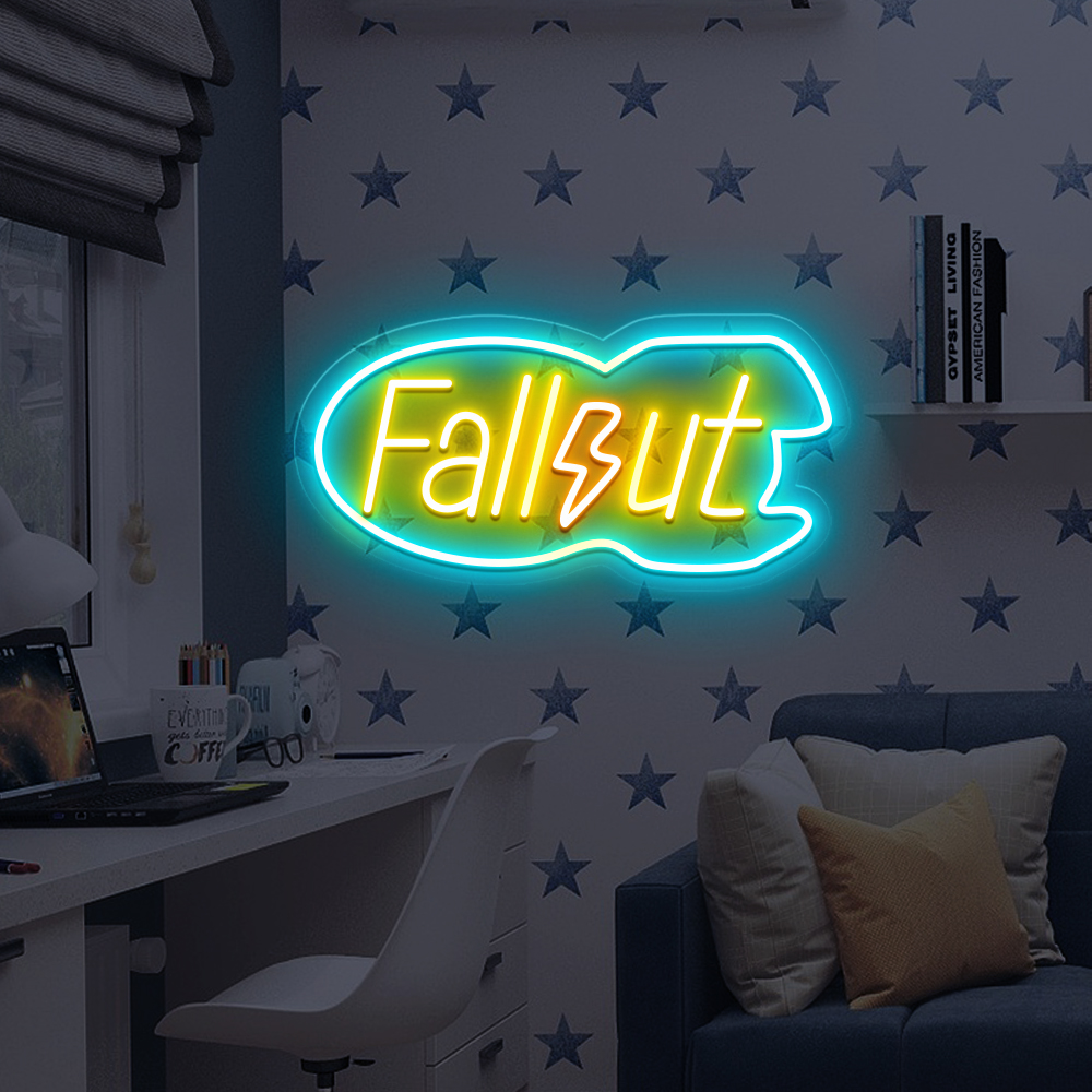 Fallout Logo Neon Sign