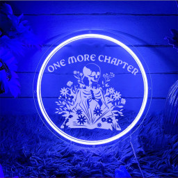 One More Chapter Book Gift Laser Sign