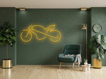 Motorbike Neon Signs Hanging Gift