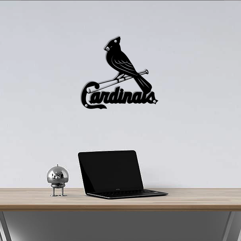 St. Louis Cardinals Baseball Metal Sign