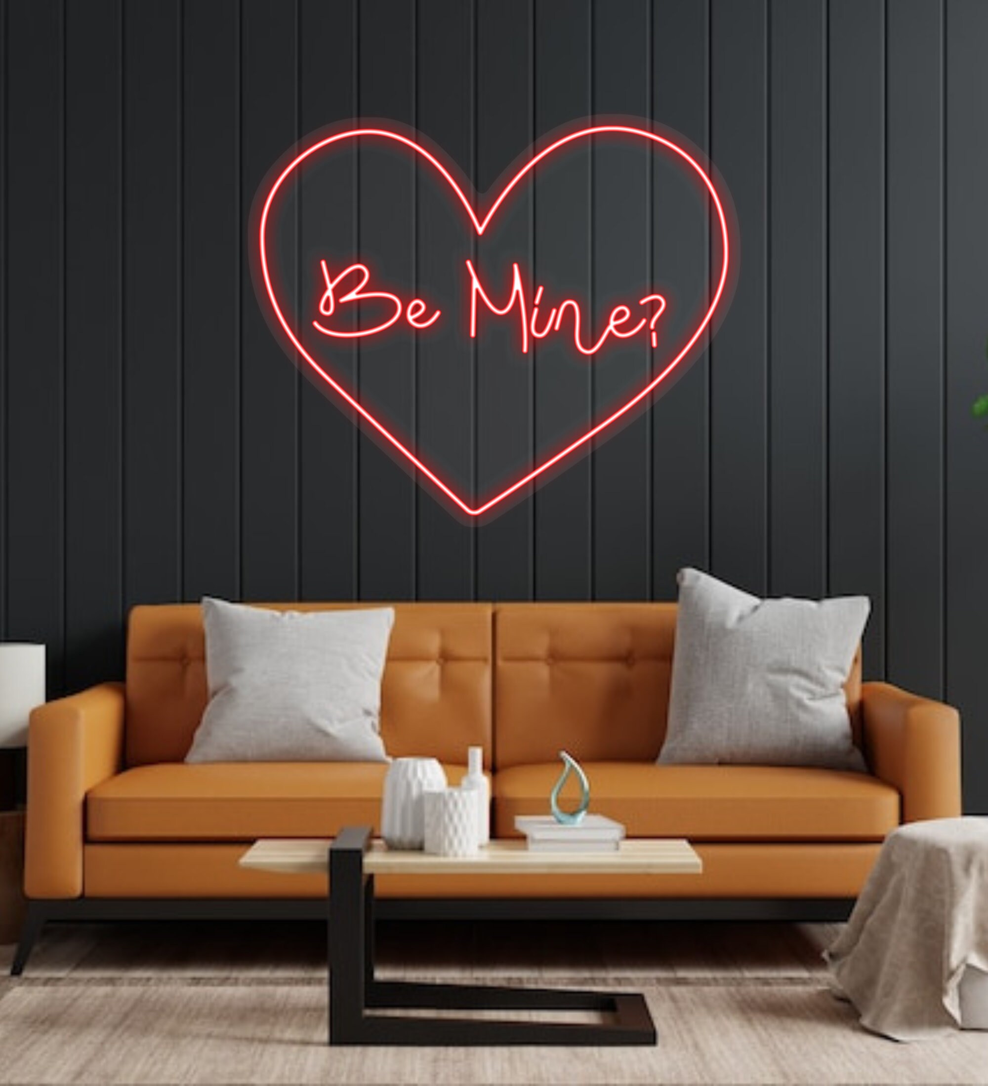 Be Mine Neon Sign Bedroom Decor