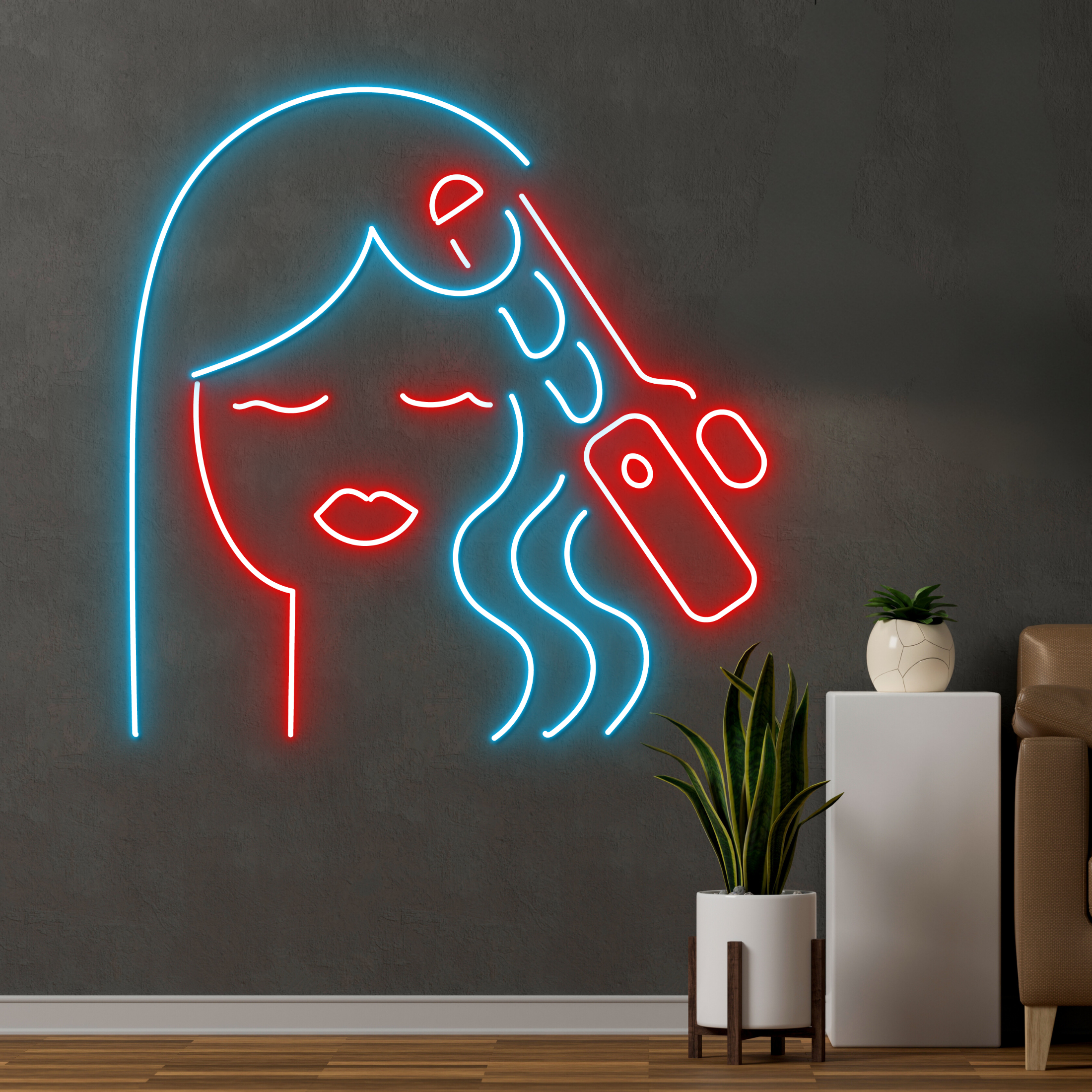 Hair Salon Neon Sign Salon Business Decor