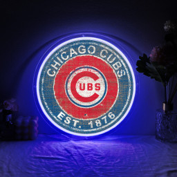 Baseball Chicago Cubs UV Sign