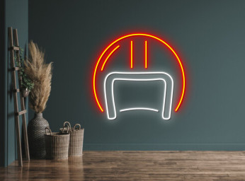 Biker Helmet Neon Sign Biker Helmet Store