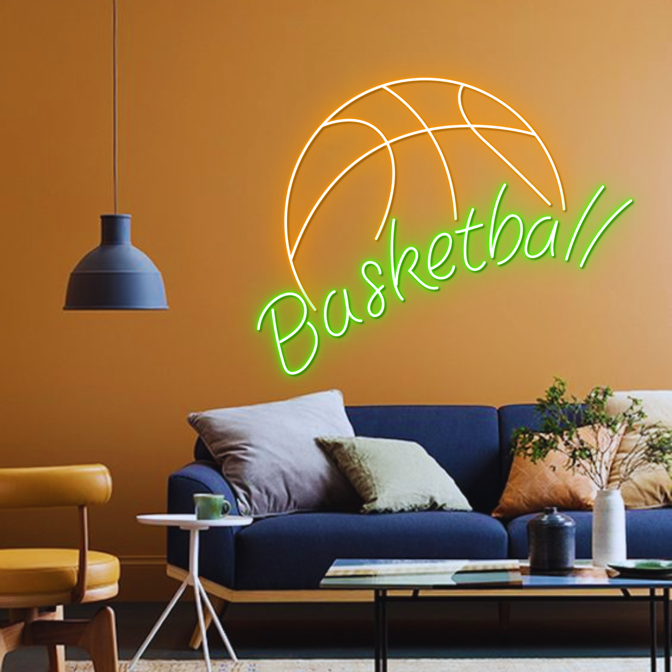 Basketball Neon Sign Basketball Club Wall Decor