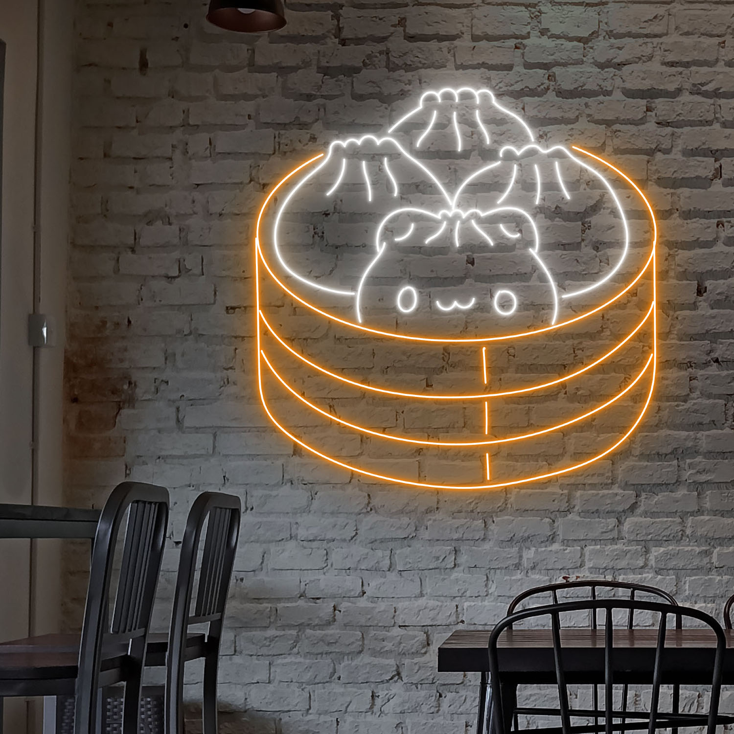 Cute Dimsum Neon SIgn Restaurant Wall Art Decor