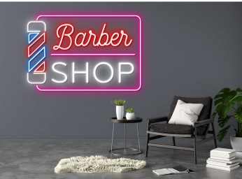 Barber Shop Neon Sign Wall Decor Gift