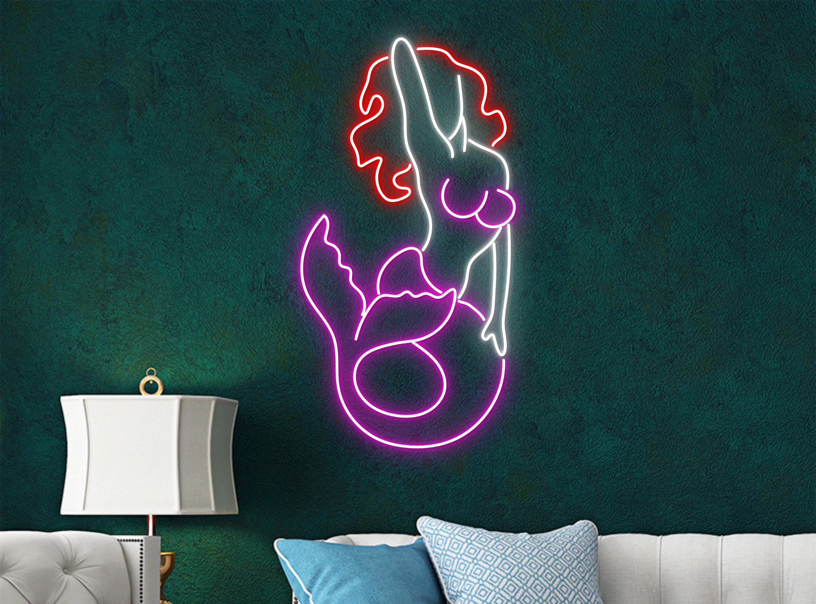 Mermaid Neon Led Sign