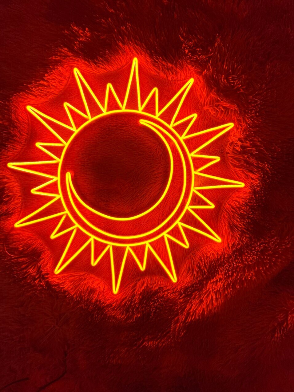 Sun And Moon Neon Sign