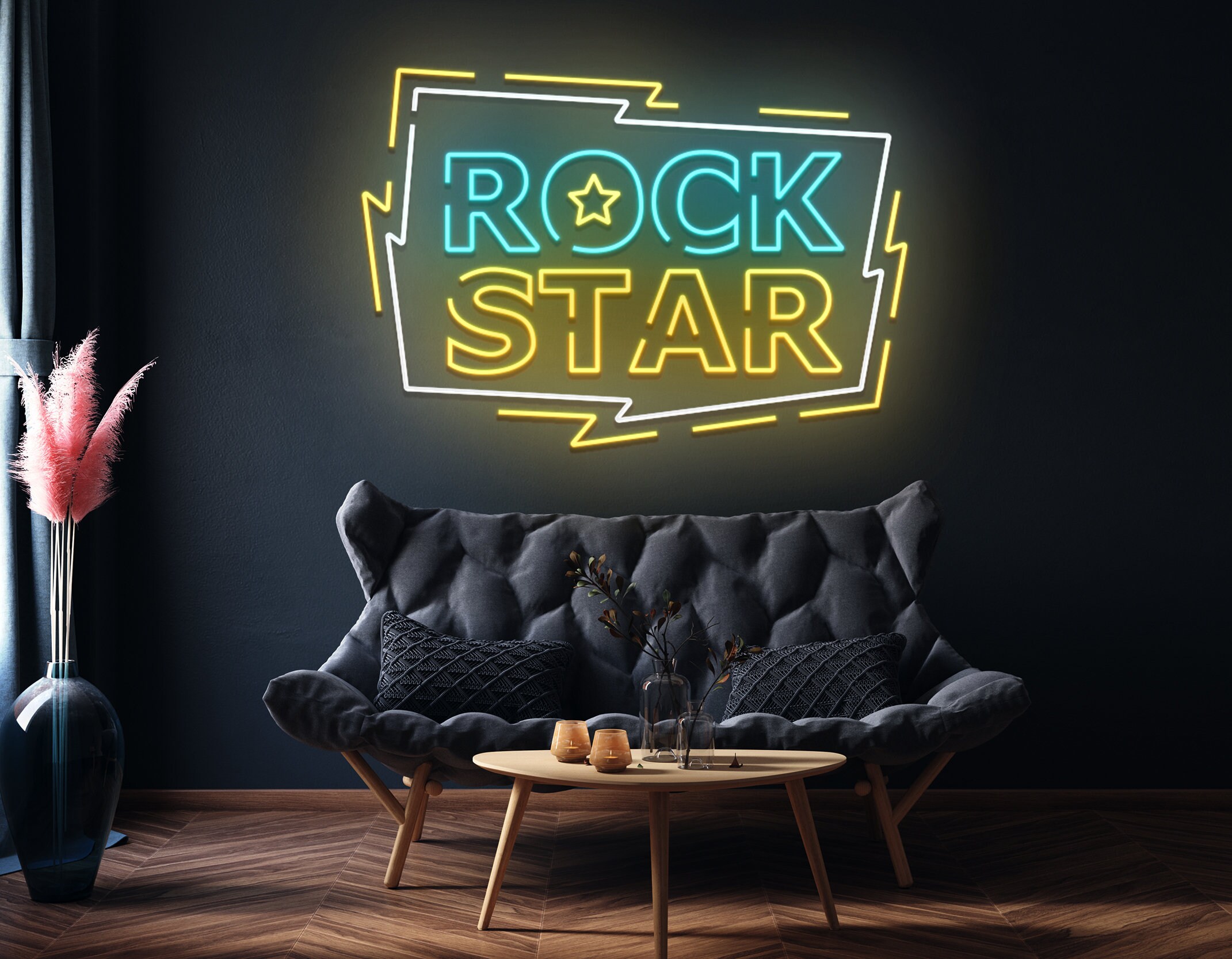 Rock Star Neon Sign