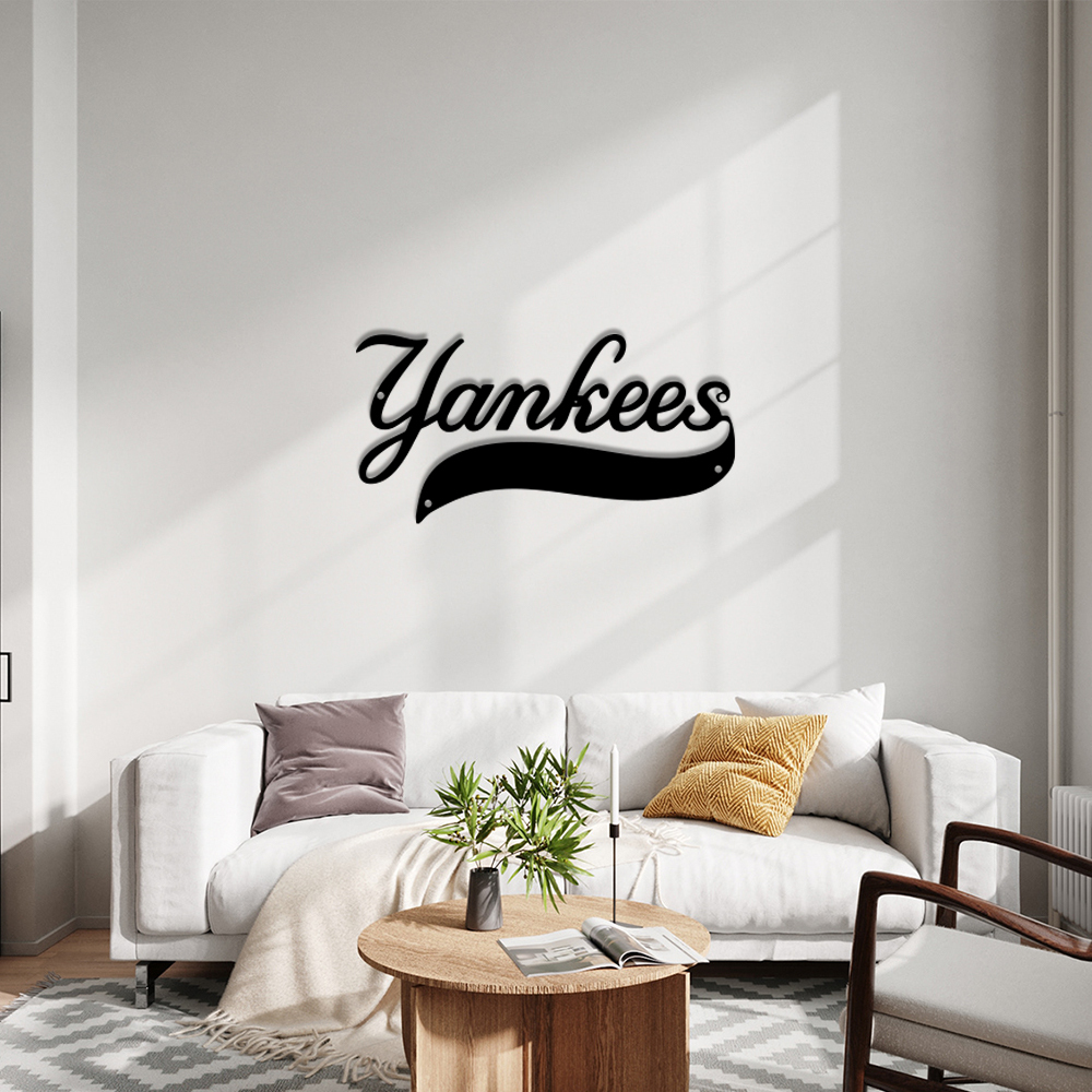 Baseball New York Yankees Metal Sign