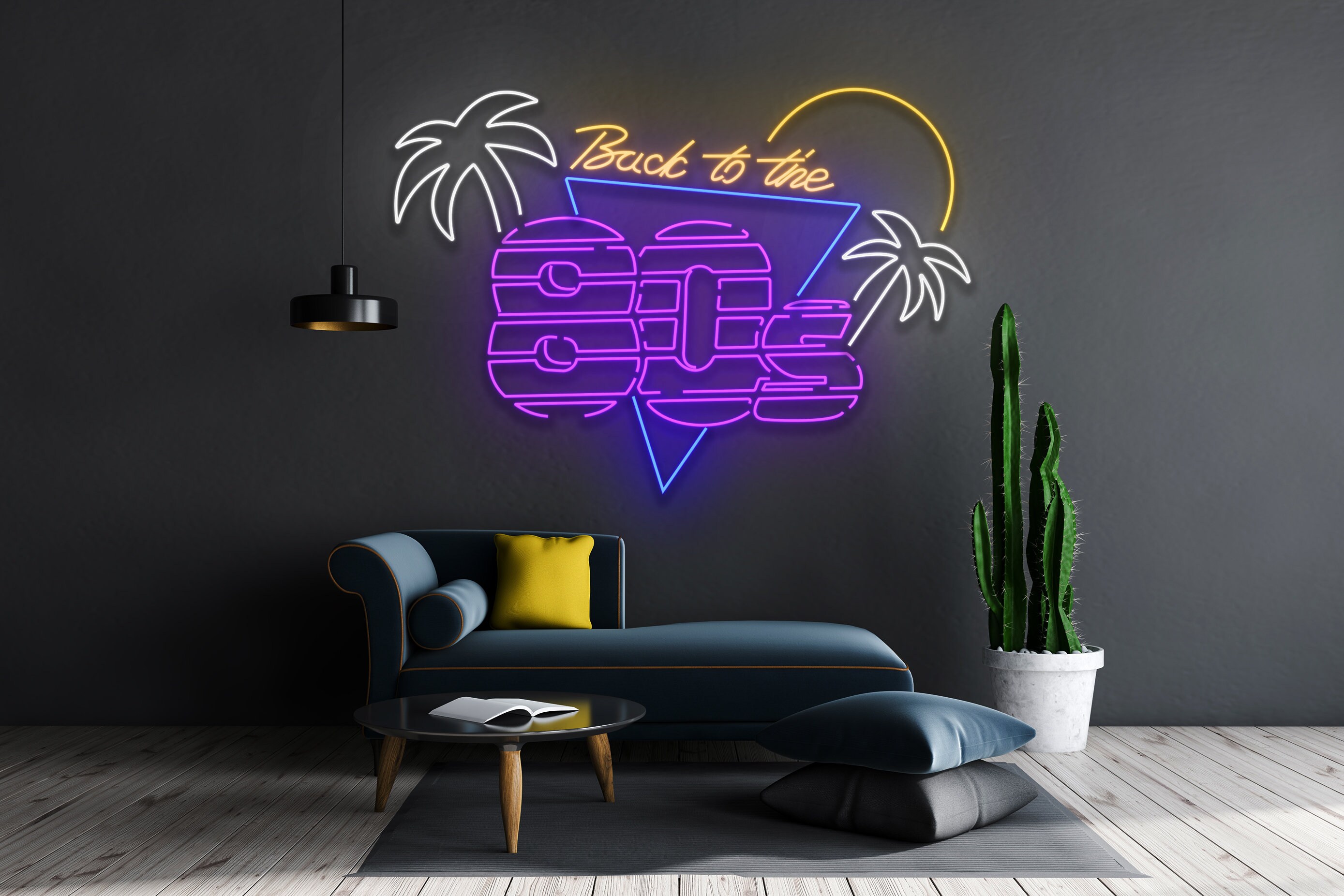 Back To The 80's Neon Sign