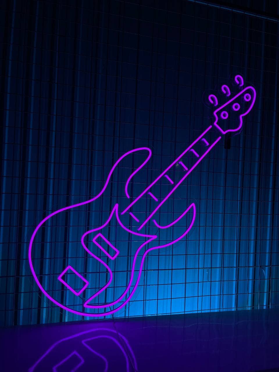 Guitar Neon Signs Musical Instrument Store Sign Decor