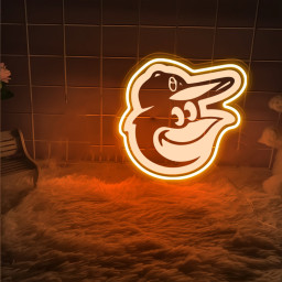 Baltimore Orioles Baseball Laser Sign