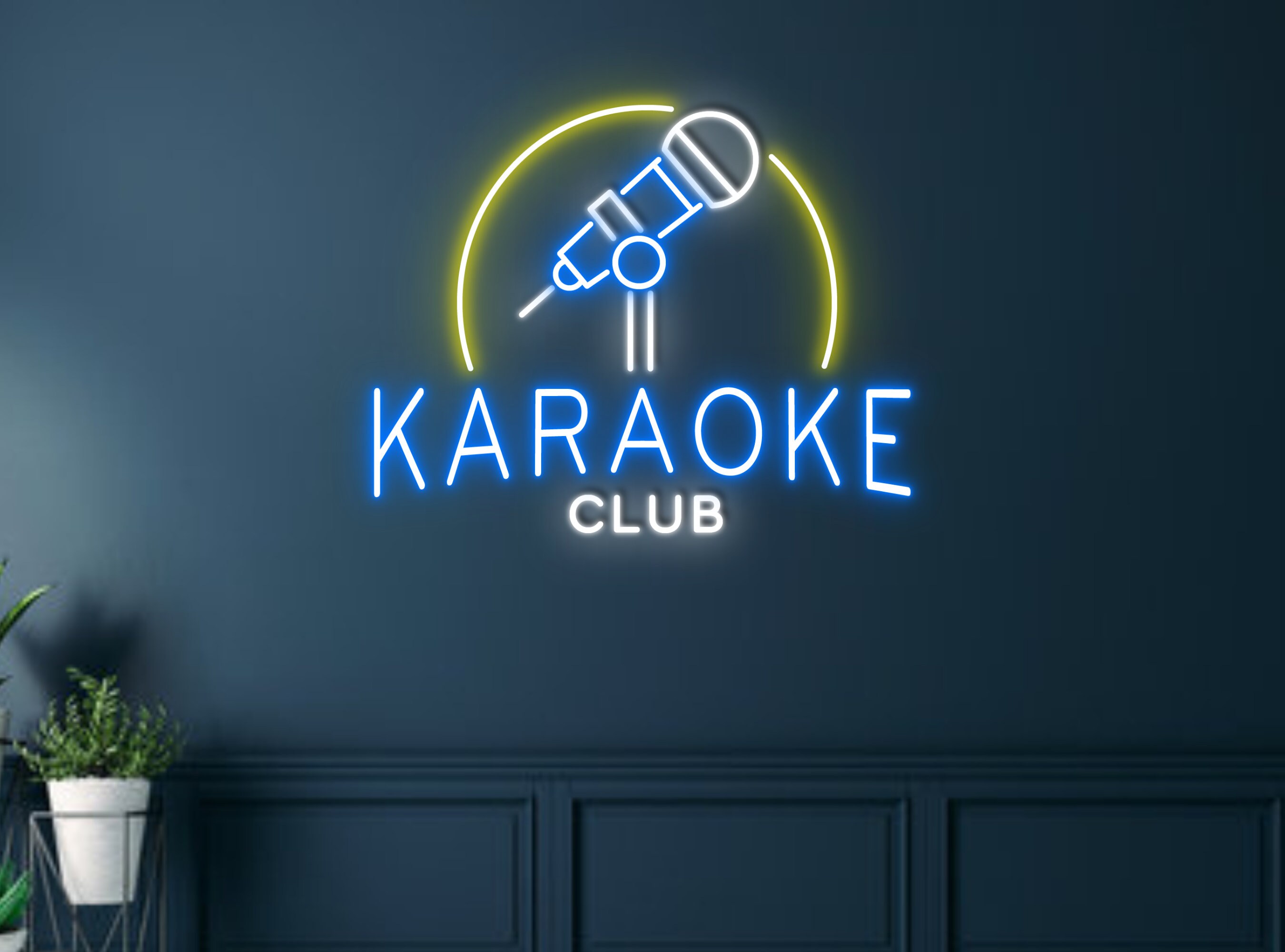 Karaoke Club Party Night Neon Sign